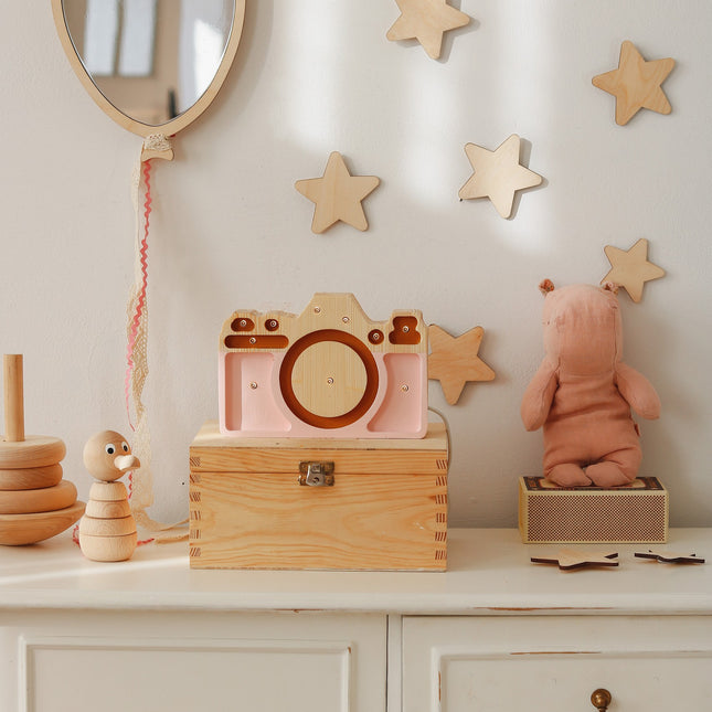 Kids Room Balloon Mirror – Child-Friendly Acrylic & Wood - LoveStyle World
