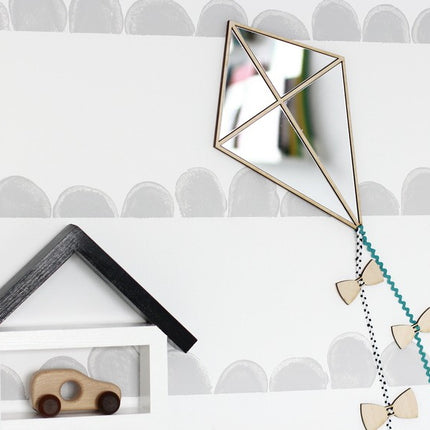 Kids Room Kite Mirror – Child-Friendly Acrylic & Wood