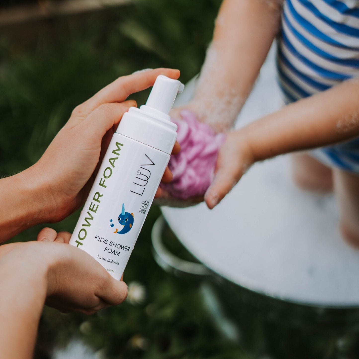 Kid's Shower Foam Pear COSMOS, 150ml