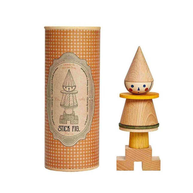 LALA Stick Figure Puzzle - Yellow - LoveStyle World