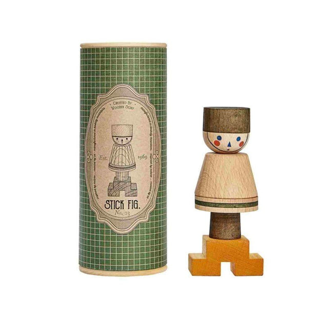 LALA Stick Figure Puzzle - Green - LoveStyle World