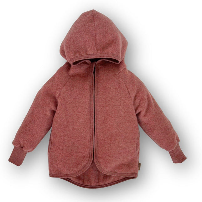 Lambie Cloud Rosewood Merino Wool Jacket - LoveStyle World