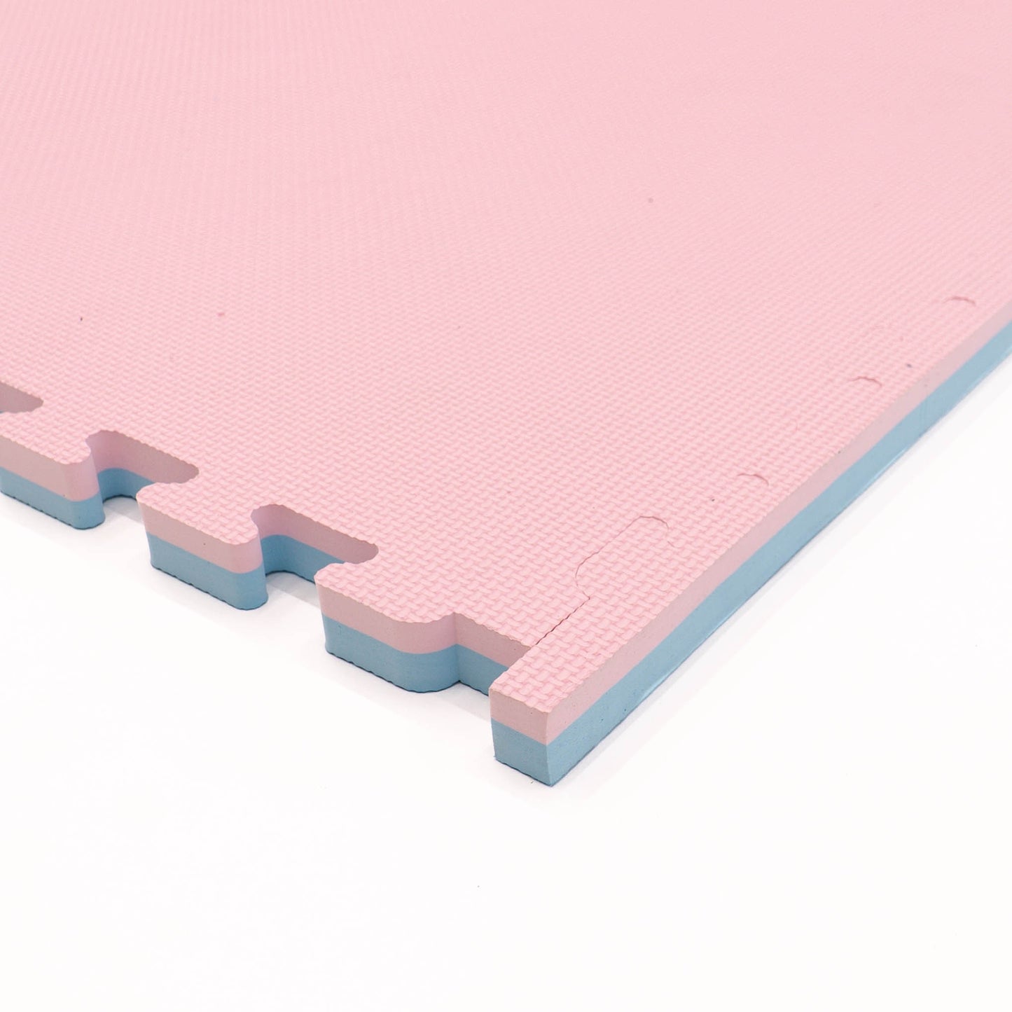 Large Foam Puzzle Mats - Baby Pink / Baby Blue