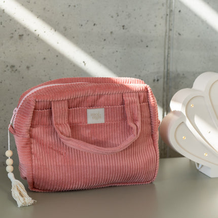 Make-Up Bag Set of 2 - Coral ds