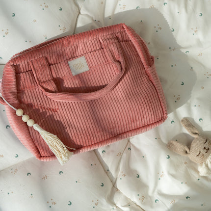 Large Make-Up Bag - Coral