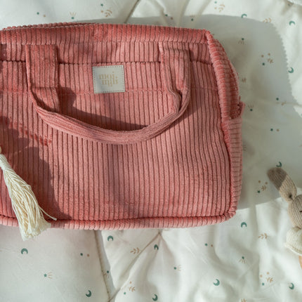 Make-Up Bag Set of 2 - Coral