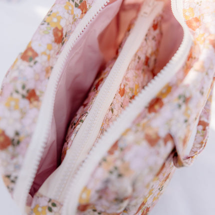 Large Make-Up Bag - Spring Garden