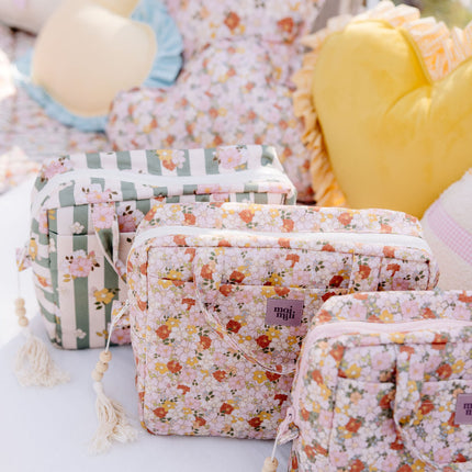 Large Make-Up Bag - Spring Garden