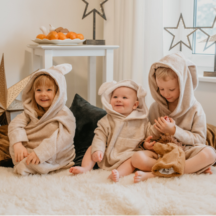 Long-Sleeve Poncho TEDDY - For KIDS (Size 122-150)