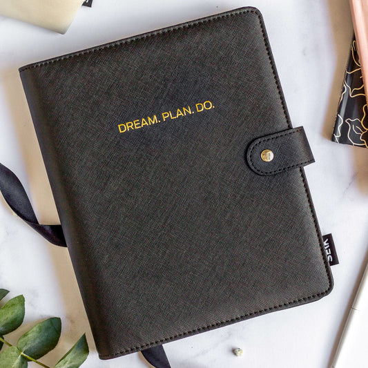 Premium Dream Plan Do Notebook - Vegan Leather