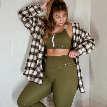 Leggings 'Olive Green'