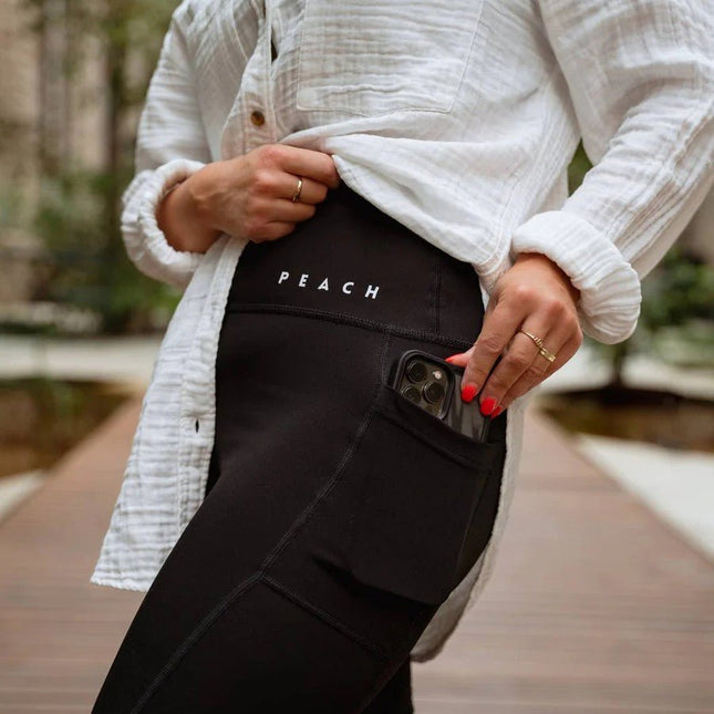 Biker Shorts - Black - By Peachlabel - LoveStyle World