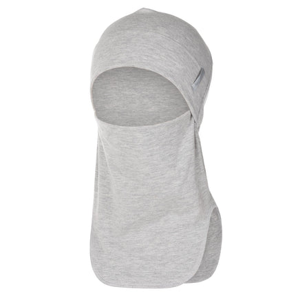 Light Grey Double-Layer Cotton Balaclava