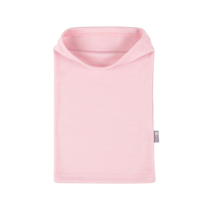 Light Pink Single-Layer Merino Wool Tube Scarf