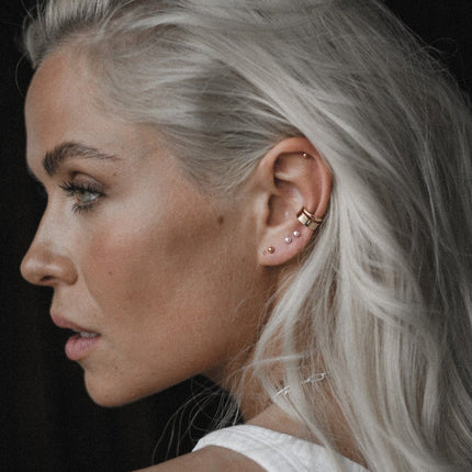 Line Ear Cuff - Gold