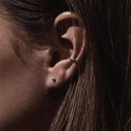 Line Ear Cuff - Silver