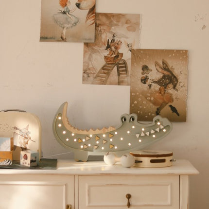 Little Lights Crocodile Lamp