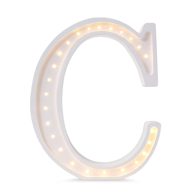 Little Lights Letter Lamp - C
