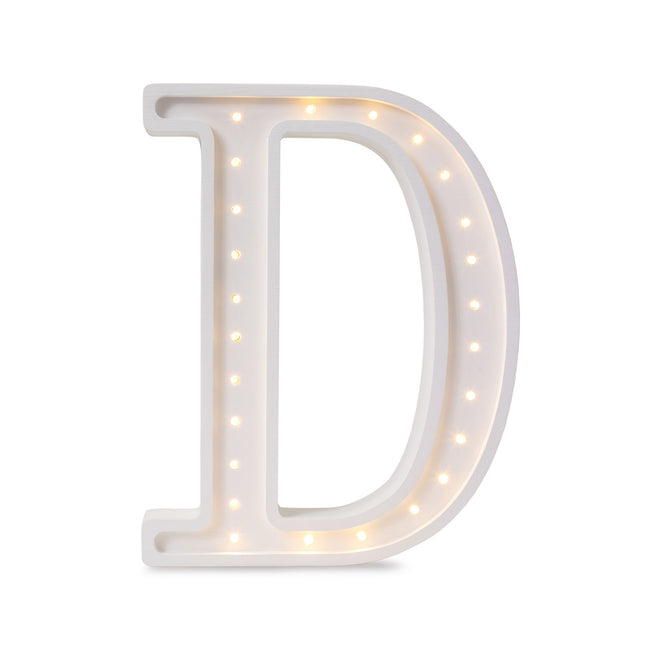 Little Lights Letter Lamp - D