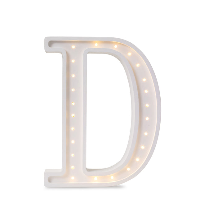 Little Lights Letter Lamp - D
