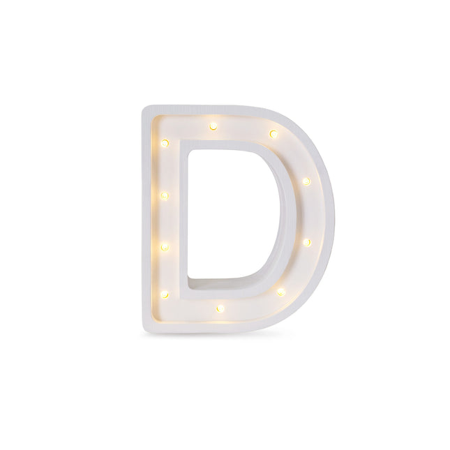Little Lights Letter Lamp - D