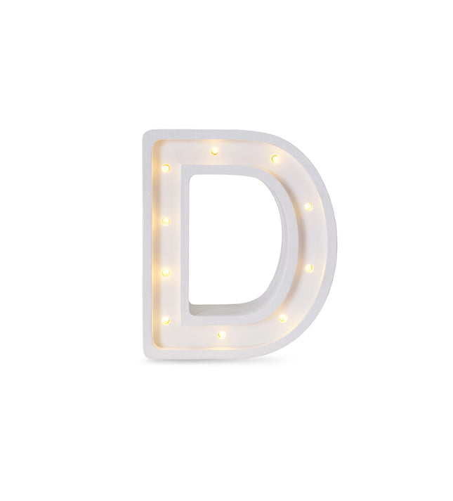 Little Lights Letter Lamp - D