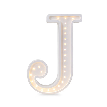 Little Lights Letter Lamp - J