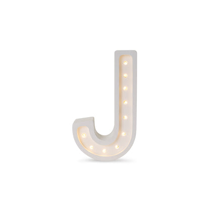 Little Lights Letter Lamp - J