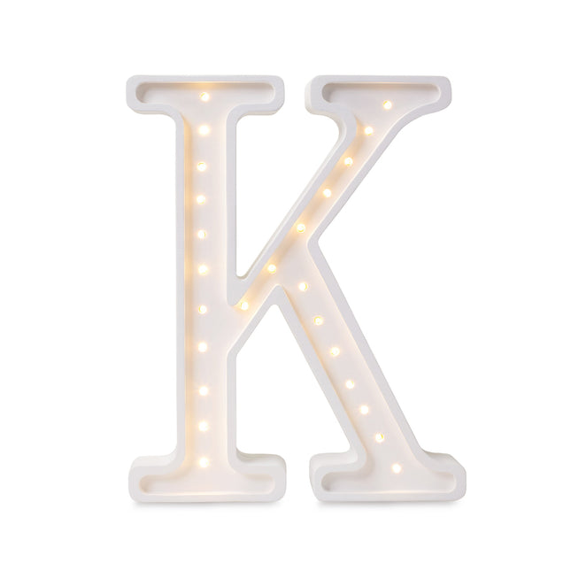 Little Lights Letter Lamp - K