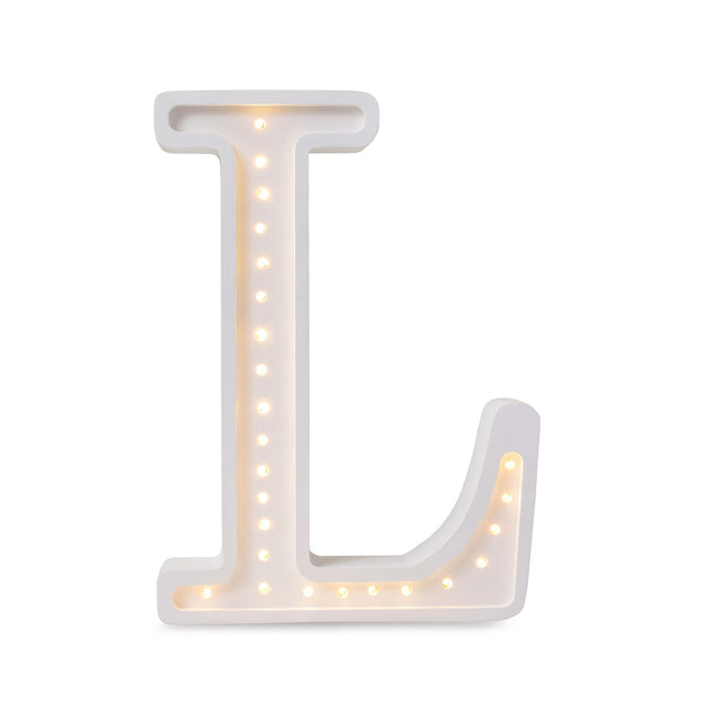 Little Lights Letter Lamp - L