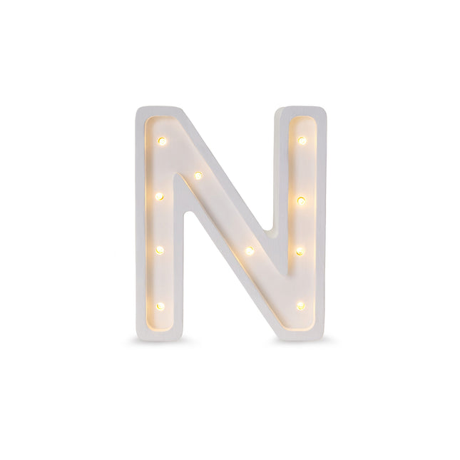 Little Lights Letter Lamp - N