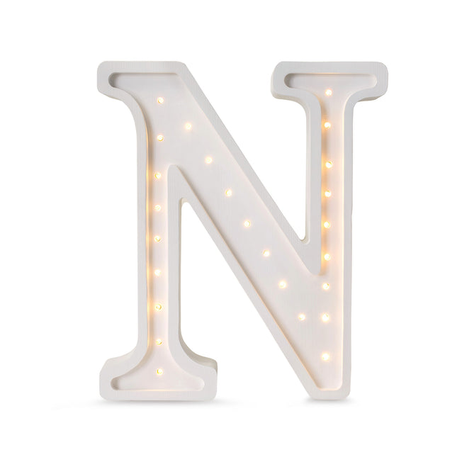 Little Lights Letter Lamp - N