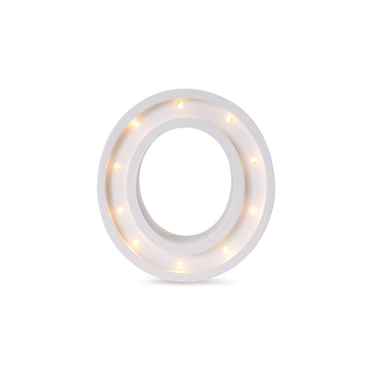 Little Lights Letter Lamp - O