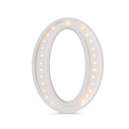Little Lights Letter Lamp - O