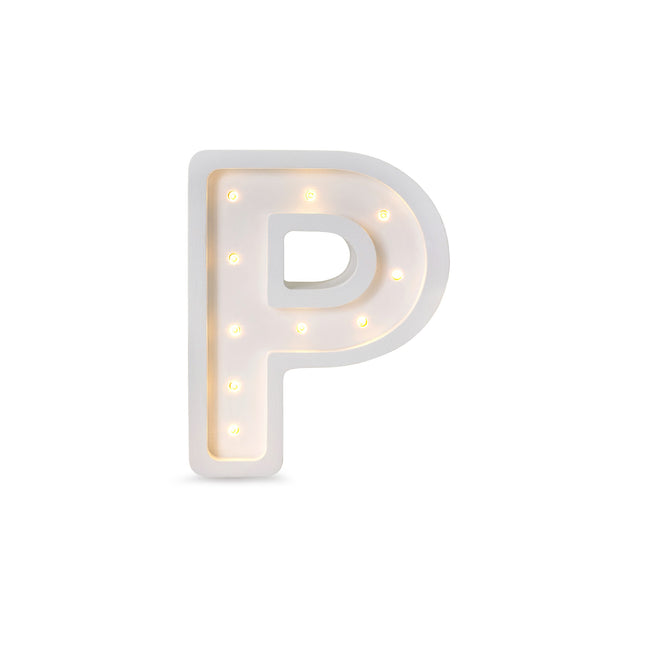 Little Lights Letter Lamp - P