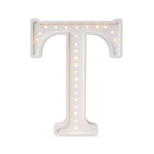 Little Lights Letter Lamp - T