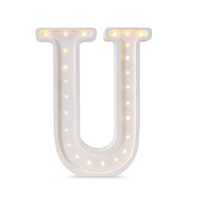 Little Lights Letter Lamp - U
