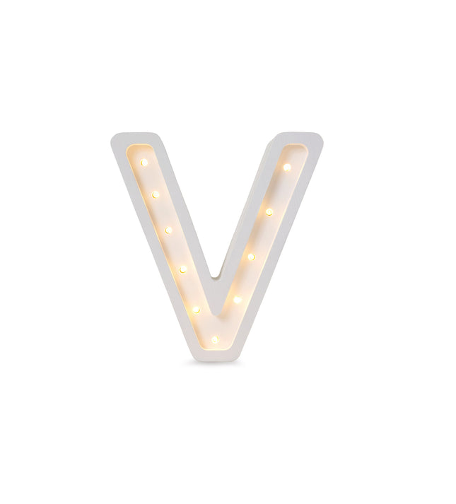 Little Lights Letter Lamp - V