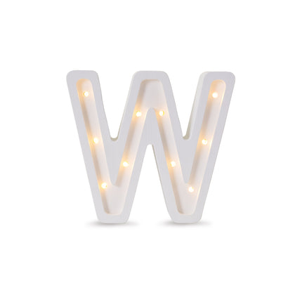 Little Lights Letter Lamp - W