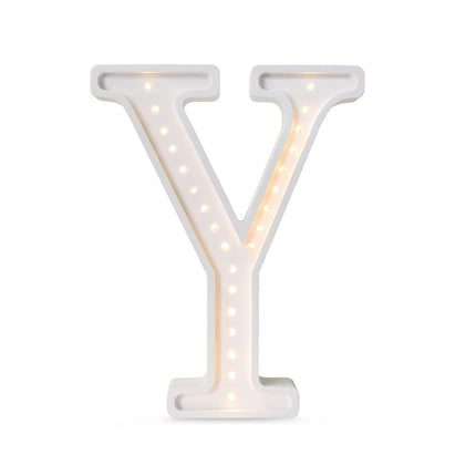 Little Lights Letter Lamp - Y