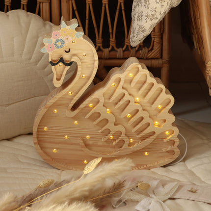 Little Lights Swan Lamp