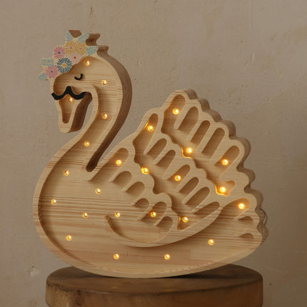 Little Lights Swan Lamp