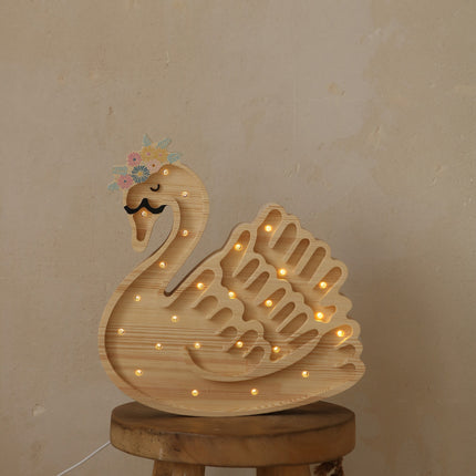 Little Lights Swan Lamp