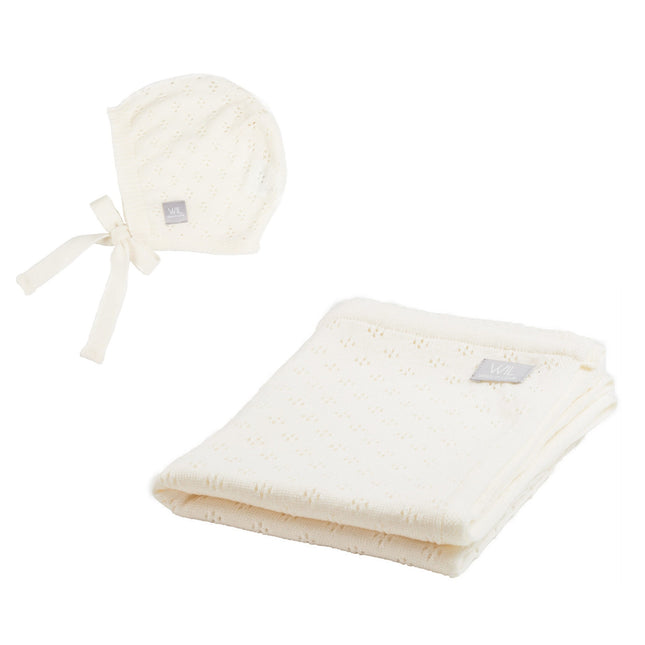 LOVE Gift Set For Baby - Blanket and Bonnet - LoveStyle World
