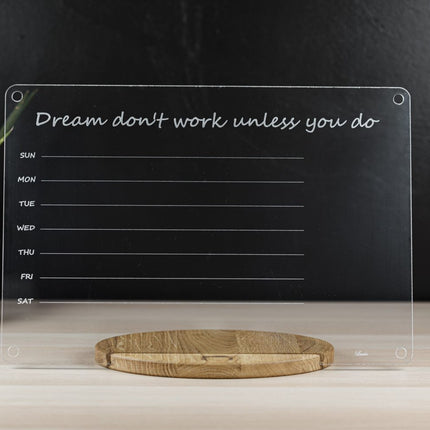 LUULA Acrylic Board - School Planner