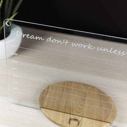 LUULA Acrylic Board - School Planner