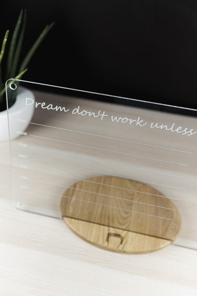 LUULA Acrylic Board - School Planner
