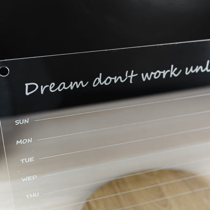 LUULA Acrylic Board - School Planner