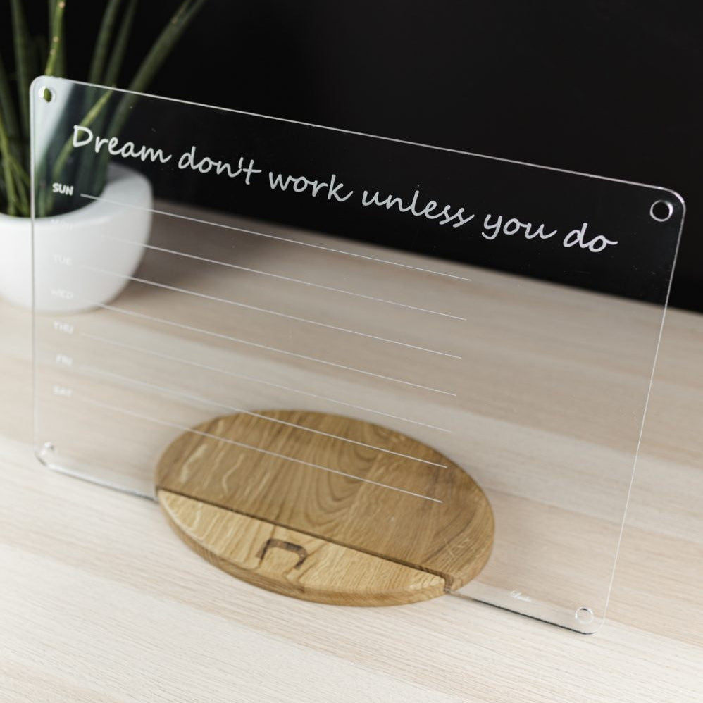 LUULA Acrylic Board - School Planner