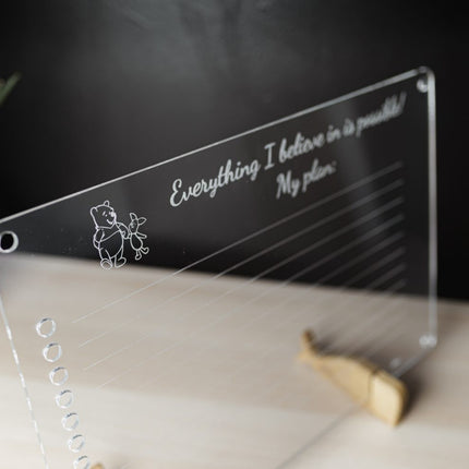 LUULA Acrylic Board - Preschool, Toddler Planner